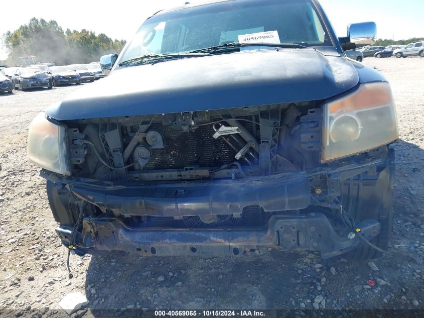 2009 Nissan Armada Se VIN: 5N1AA08D59N614238 Lot: 40569065