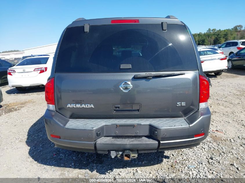 2009 Nissan Armada Se VIN: 5N1AA08D59N614238 Lot: 40569065