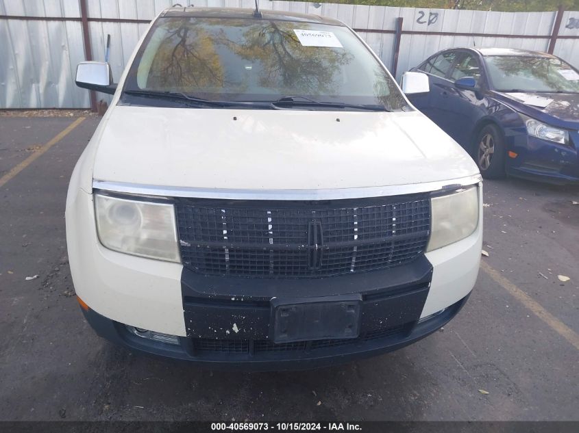 2007 Lincoln Mkx VIN: 2LMDU88C37BJ11024 Lot: 40569073