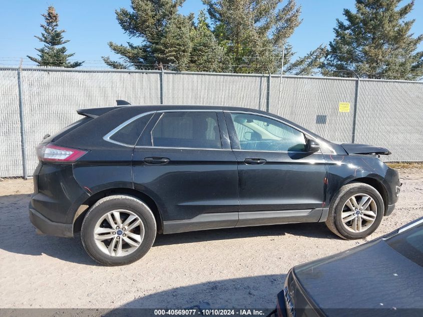 2016 Ford Edge Sel VIN: 2FMPK4J87GBC31678 Lot: 40569077