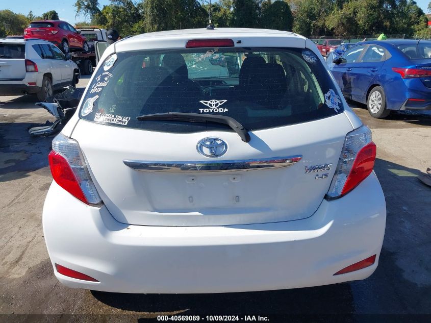 2013 Toyota Yaris Le VIN: JTDKTUD36DD552323 Lot: 40569089