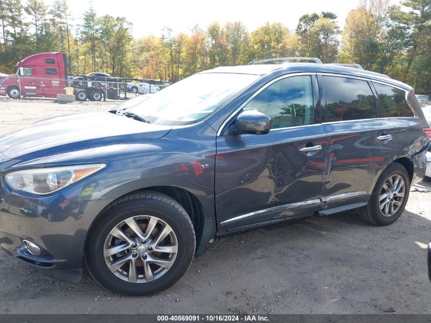 2014 Infiniti Qx60 VIN: 5N1AL0MM1EC555274 Lot: 40569091