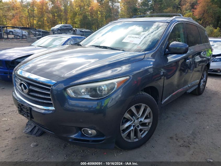 2014 Infiniti Qx60 VIN: 5N1AL0MM1EC555274 Lot: 40569091