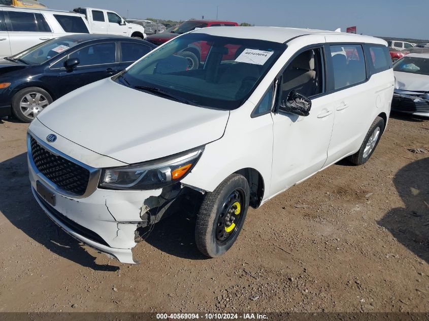 KNDMA5C19G6176035 2016 Kia Sedona L