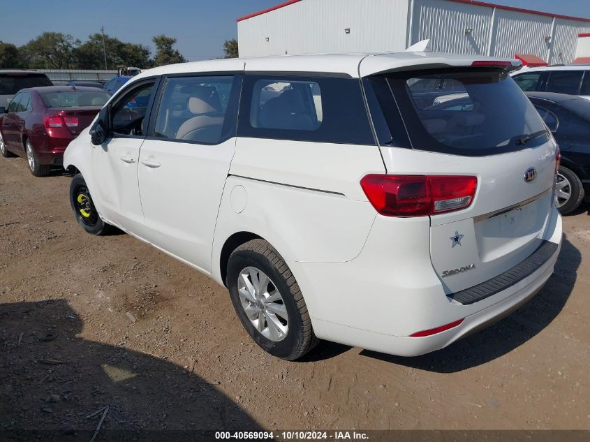 KNDMA5C19G6176035 2016 Kia Sedona L