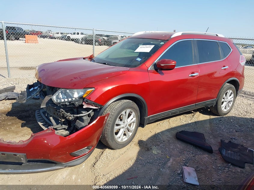 2015 NISSAN ROGUE SV - KNMAT2MT1FP557088