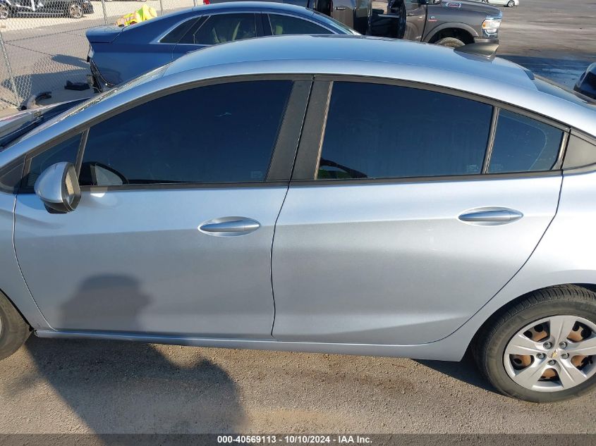 1G1BC5SM1J7225493 2018 Chevrolet Cruze Ls Auto