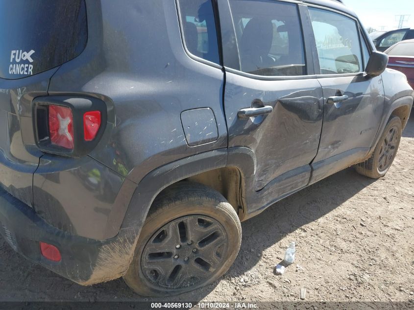 2018 Jeep Renegade Upland Edition 4X4 VIN: ZACCJBABXJPH94300 Lot: 40569130