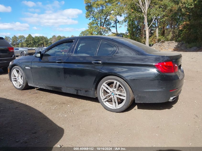 2012 BMW 550I VIN: WBAFR9C54CDV59458 Lot: 40569152