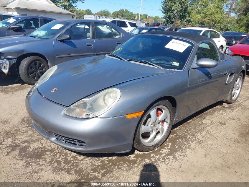 2002 Porsche Boxster S VIN: WP0CB29872U660592 Lot: 40569158