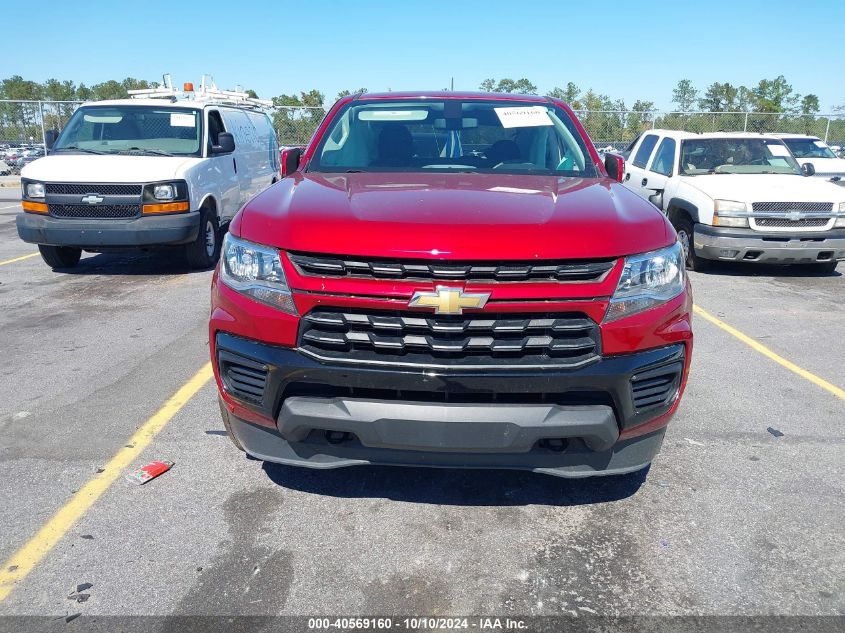 2021 Chevrolet Colorado 4Wd Short Box Wt VIN: 1GCGTBEN0M1201435 Lot: 40569160