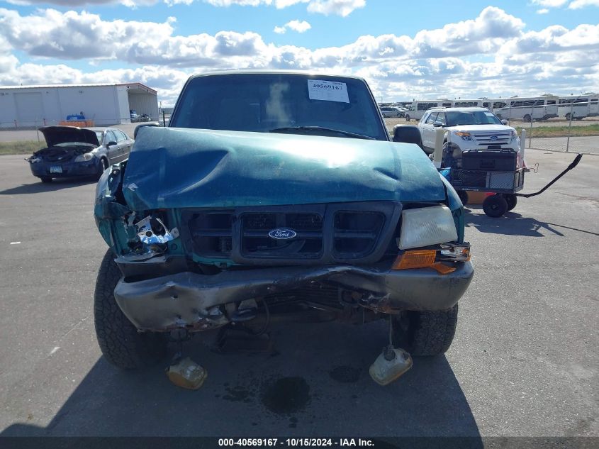 1998 Ford Ranger Splash/Xl/Xlt VIN: 1FTZR15X7WTA34128 Lot: 40569167