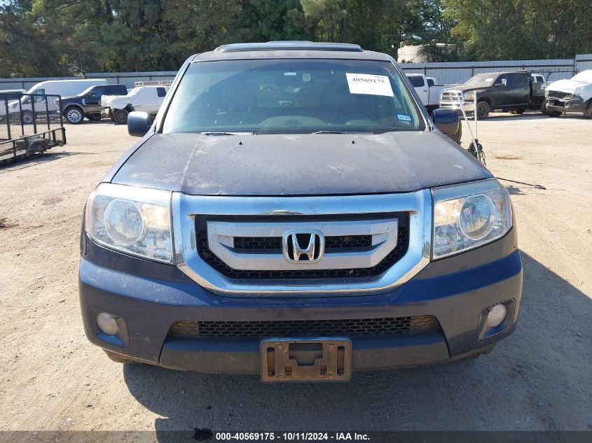 2011 Honda Pilot Ex-L VIN: 5FNYF4H74BB103579 Lot: 40569175