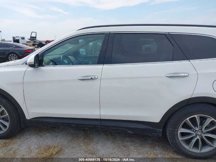 2018 Hyundai Santa Fe Se VIN: KM8SN4HF4JU283387 Lot: 40569176