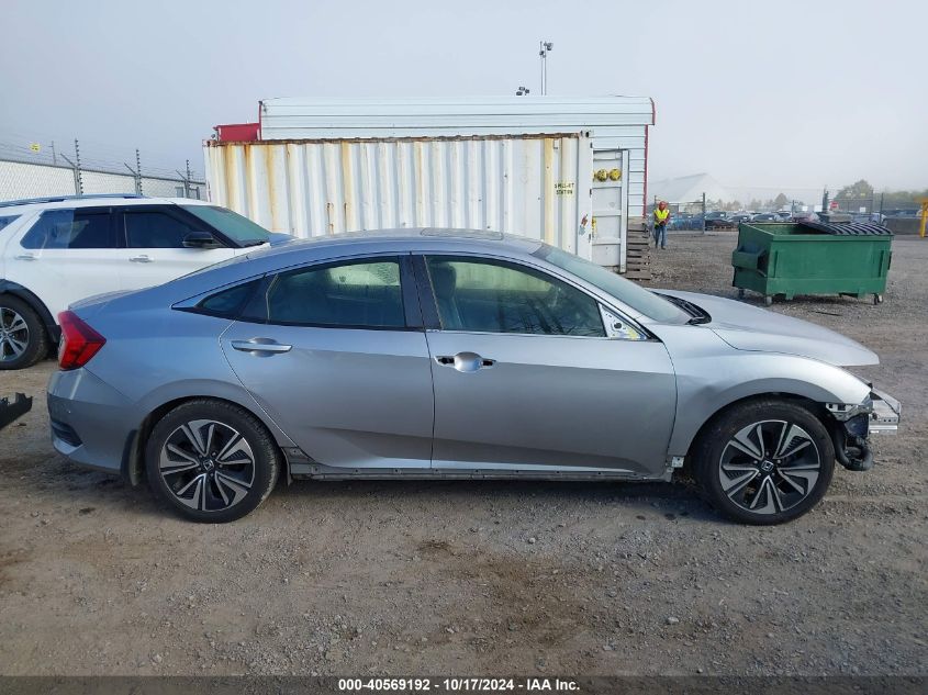 2018 Honda Civic Ex-L VIN: JHMFC1F70JX041215 Lot: 40569192