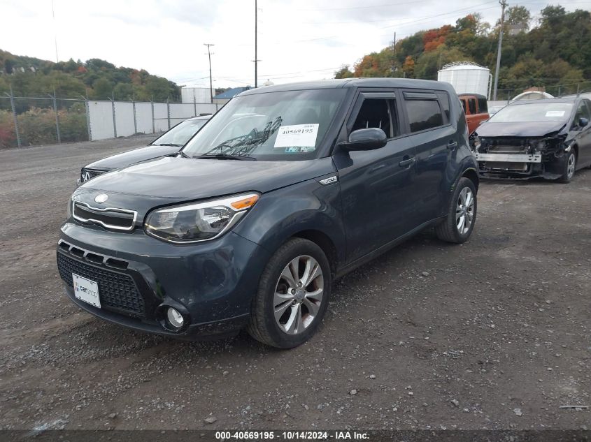 2016 Kia Soul + VIN: KNDJP3A55G7363925 Lot: 40569195