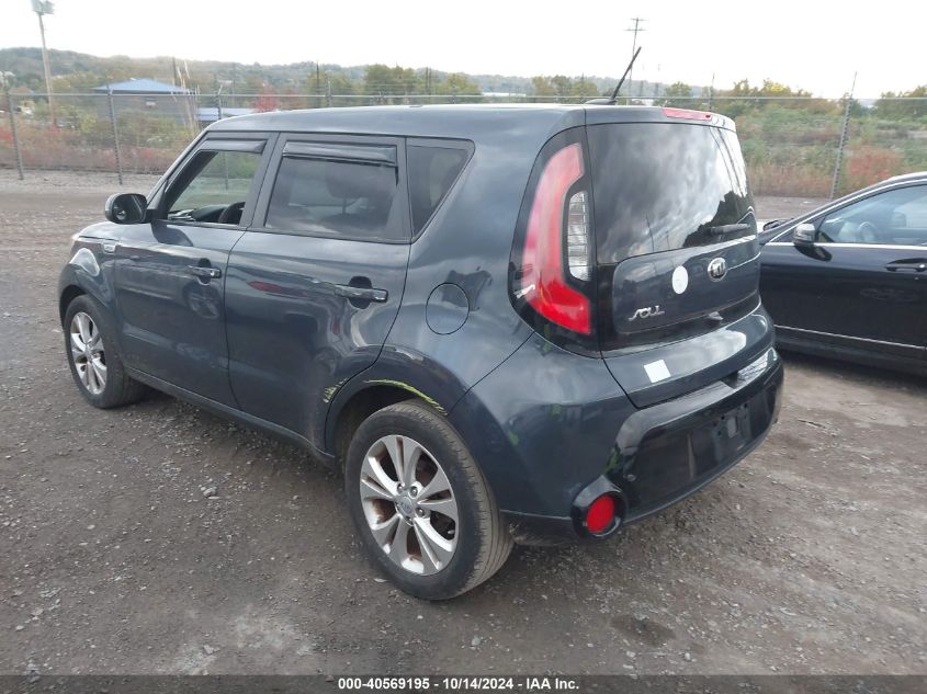 2016 Kia Soul + VIN: KNDJP3A55G7363925 Lot: 40569195