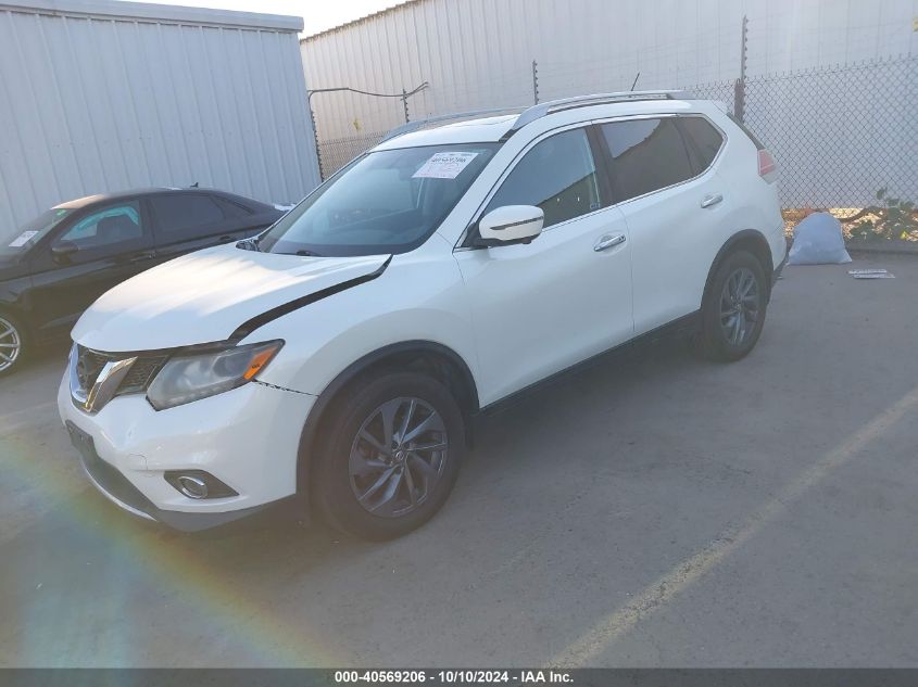 5N1AT2MT2GC879016 2016 NISSAN ROGUE - Image 2