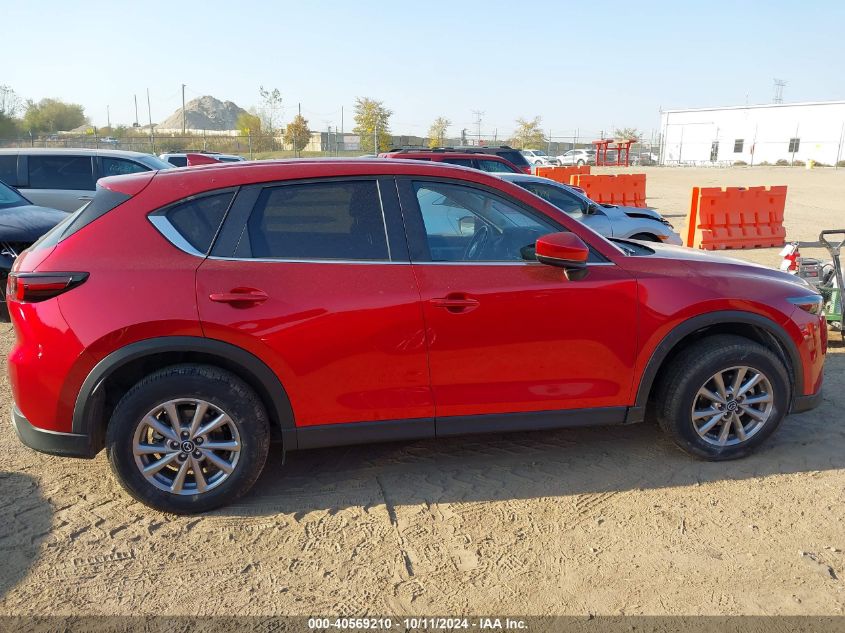 2022 Mazda Cx-5 Select VIN: JM3KFBBM1N1527489 Lot: 40569210