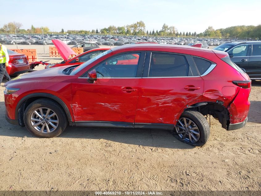 2022 Mazda Cx-5 Select VIN: JM3KFBBM1N1527489 Lot: 40569210