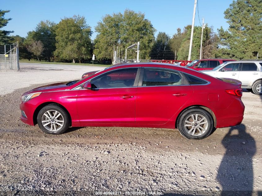 5NPE24AFXGH364885 2016 Hyundai Sonata Se