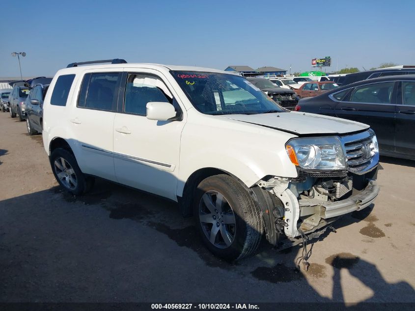 2014 Honda Pilot Touring VIN: 5FNYF4H95EB026176 Lot: 40569227