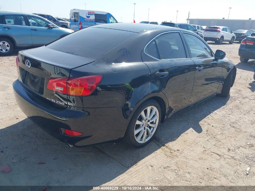 2006 Lexus Is 250 VIN: JTHCK262662007459 Lot: 40569229