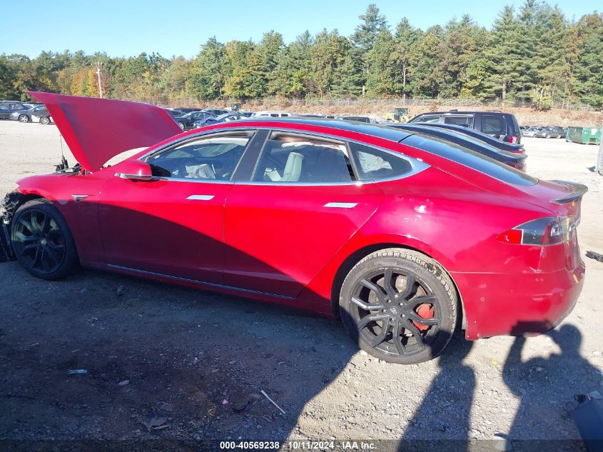 2019 Tesla Model S 100D/75D/Long Range/Standard Range VIN: 5YJSA1E27KF344841 Lot: 40569238