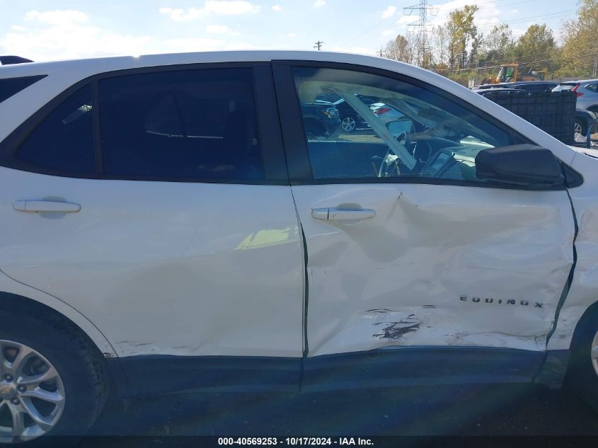 2020 Chevrolet Equinox Fwd Ls VIN: 2GNAXHEV5L6127283 Lot: 40569253