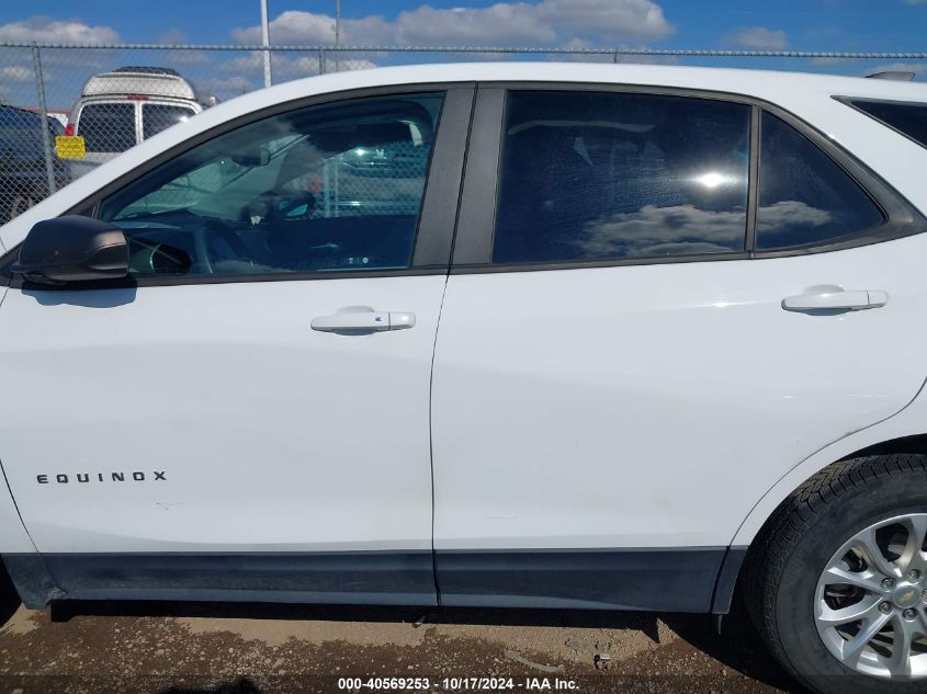 2020 Chevrolet Equinox Fwd Ls VIN: 2GNAXHEV5L6127283 Lot: 40569253