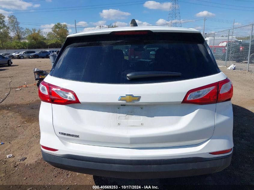 2020 Chevrolet Equinox Fwd Ls VIN: 2GNAXHEV5L6127283 Lot: 40569253