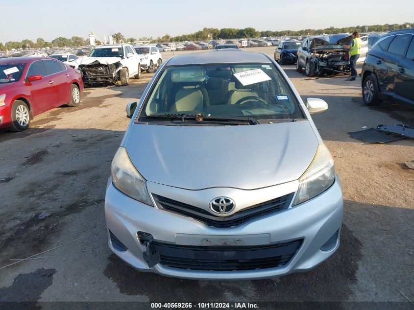 2012 Toyota Yaris VIN: JTDKTUD3XCD516567 Lot: 40569256