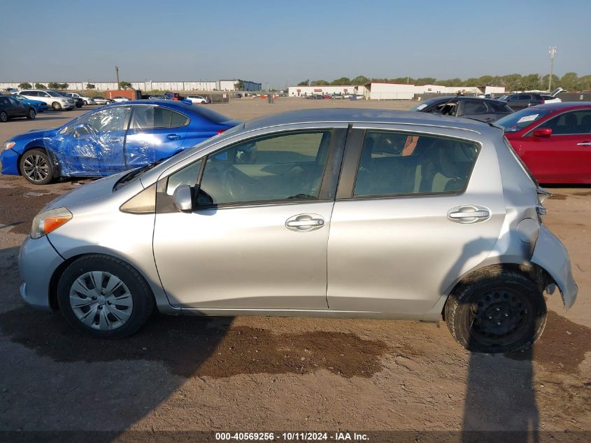 2012 Toyota Yaris VIN: JTDKTUD3XCD516567 Lot: 40569256