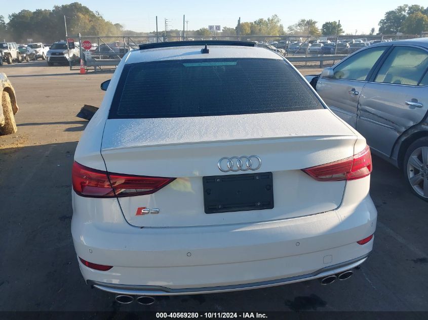 2020 Audi S3 Premium Tfsi Quattro S Tronic VIN: WAUB1GFF2LA002273 Lot: 40569280