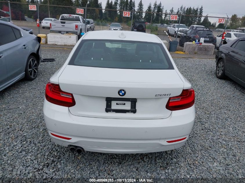 2014 BMW 228I VIN: WBA1F5C52EVV99739 Lot: 40569283