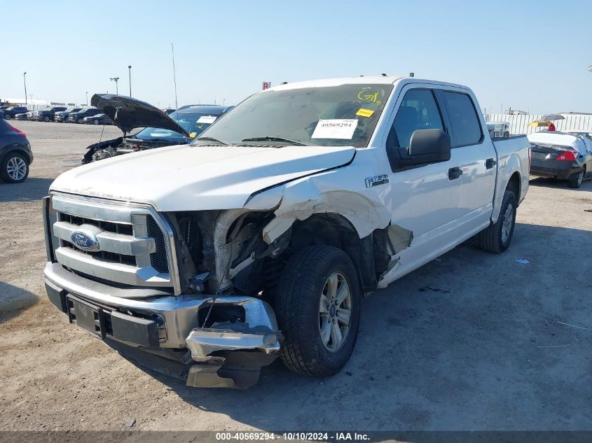 2016 Ford F-150 Xlt VIN: 1FTEW1CF3GKD18574 Lot: 40569294