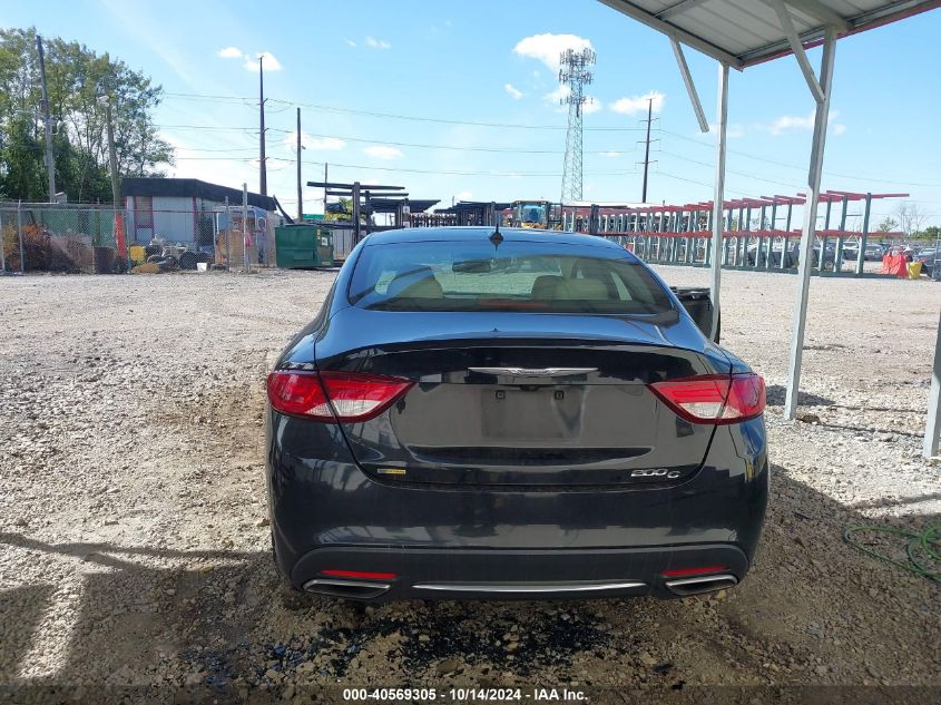 2015 Chrysler 200 C VIN: 1C3CCCCG6FN700166 Lot: 40569305