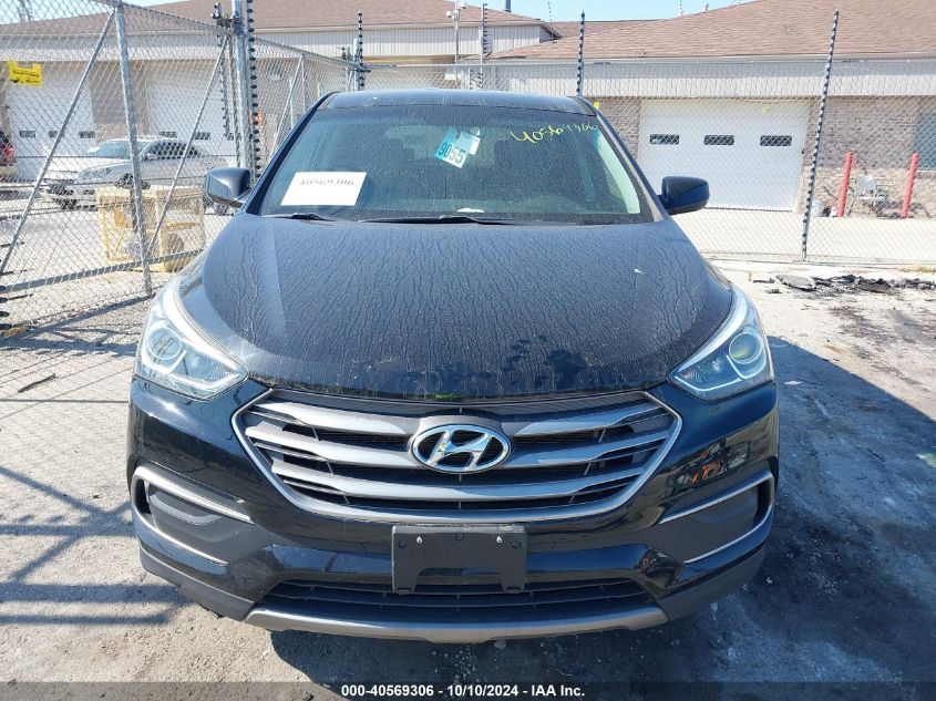 5XYZTDLB1JG530976 2018 Hyundai Santa Fe Sport 2.4L