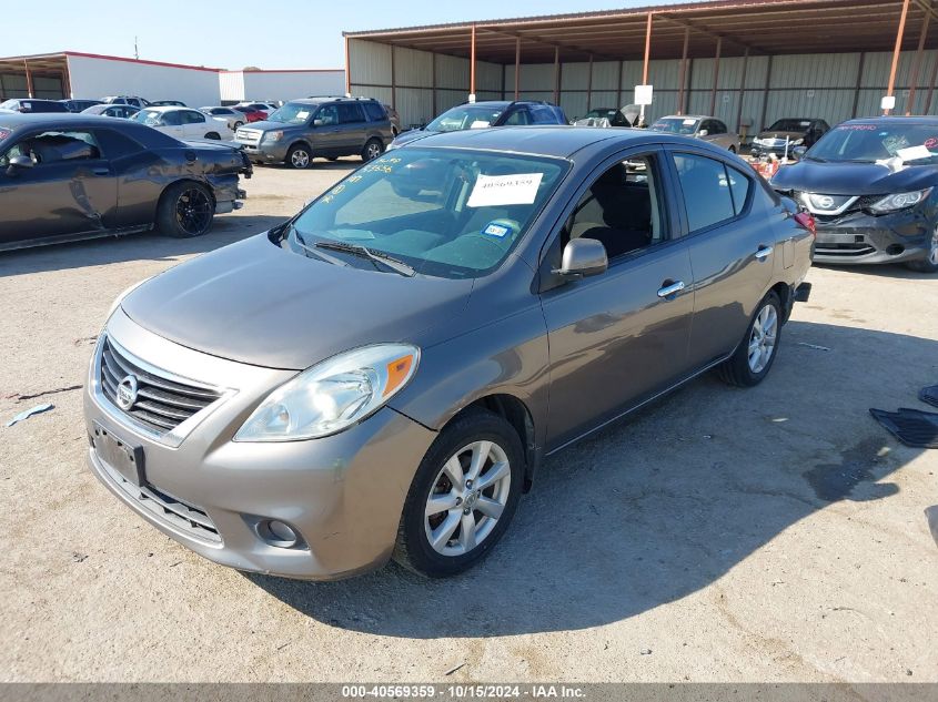 2012 Nissan Versa 1.6 Sl VIN: 3N1CN7AP2CL827835 Lot: 40569359