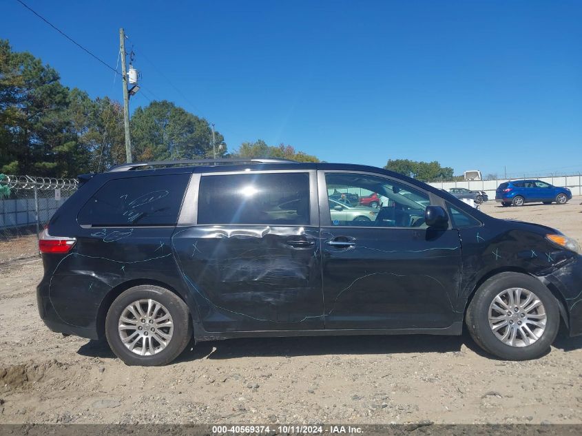 5TDYK3DC7FS633331 2015 Toyota Sienna Xle 8 Passenger