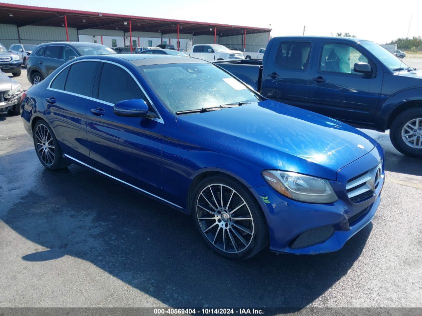 VIN 55SWF4JB1HU187065 2017 Mercedes-Benz C 300, Lux... no.1