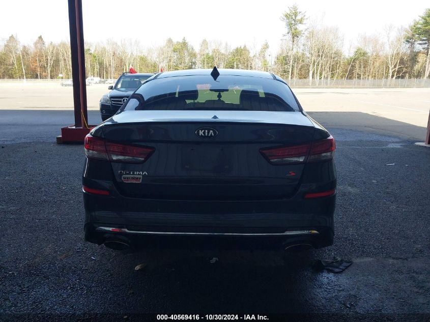 2019 Kia Optima S VIN: 5XXGT4L39KG280411 Lot: 40569416