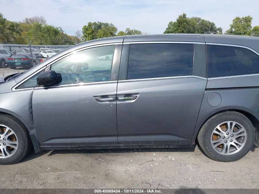 2012 Honda Odyssey Ex-L VIN: 5FNRL5H60CB146568 Lot: 40569434