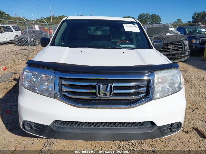 5FNYF4H25FB009110 2015 Honda Pilot Lx