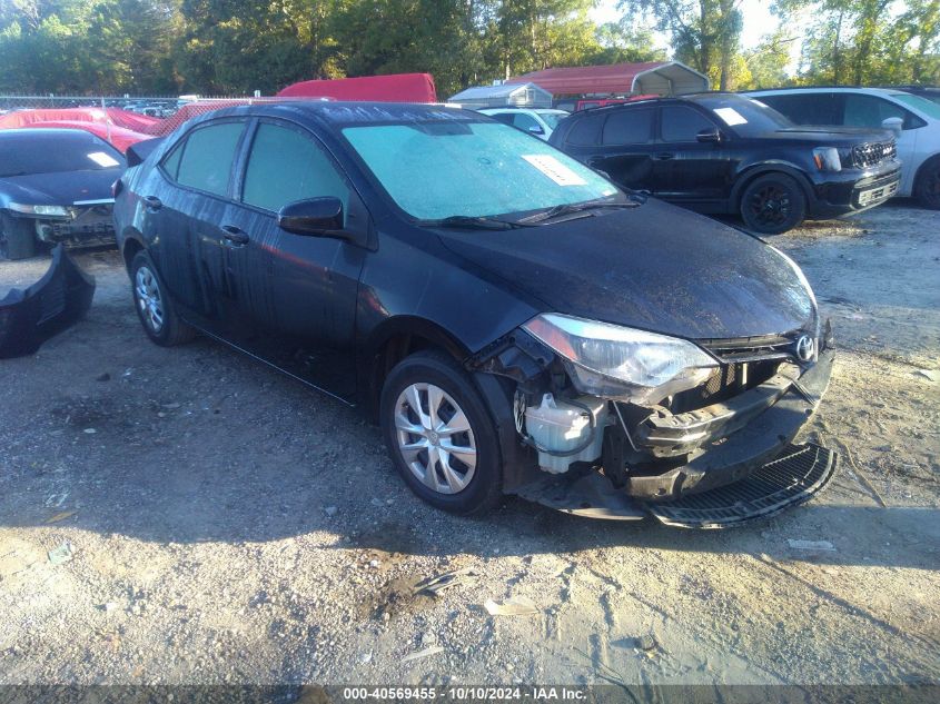 VIN 2T1BURHE2EC183738 2014 Toyota Corolla, L no.1