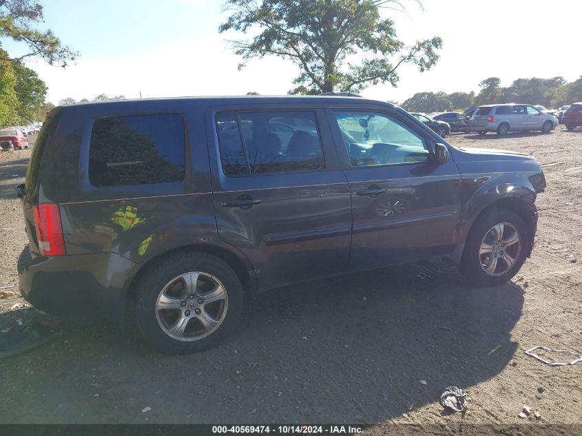 2012 Honda Pilot Ex-L VIN: 5FNYF3H51CB022663 Lot: 40569474