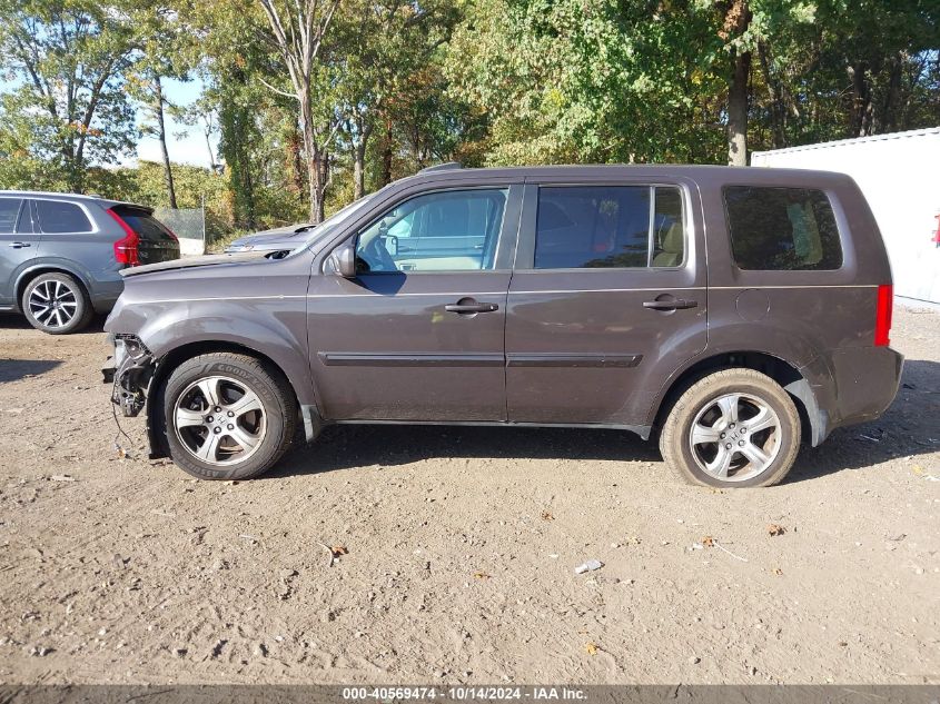 2012 Honda Pilot Ex-L VIN: 5FNYF3H51CB022663 Lot: 40569474