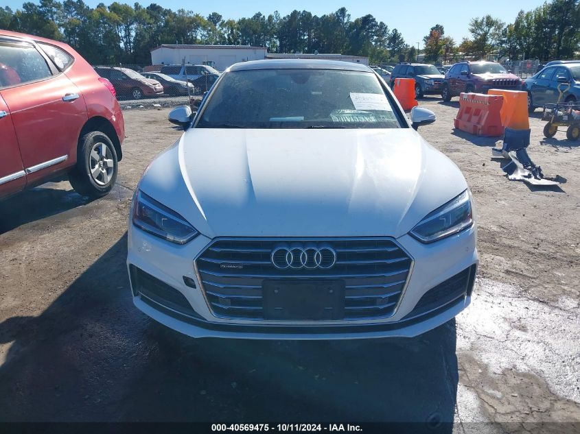 2019 Audi A5 45 Premium VIN: WAUENCF53KA073627 Lot: 40569475