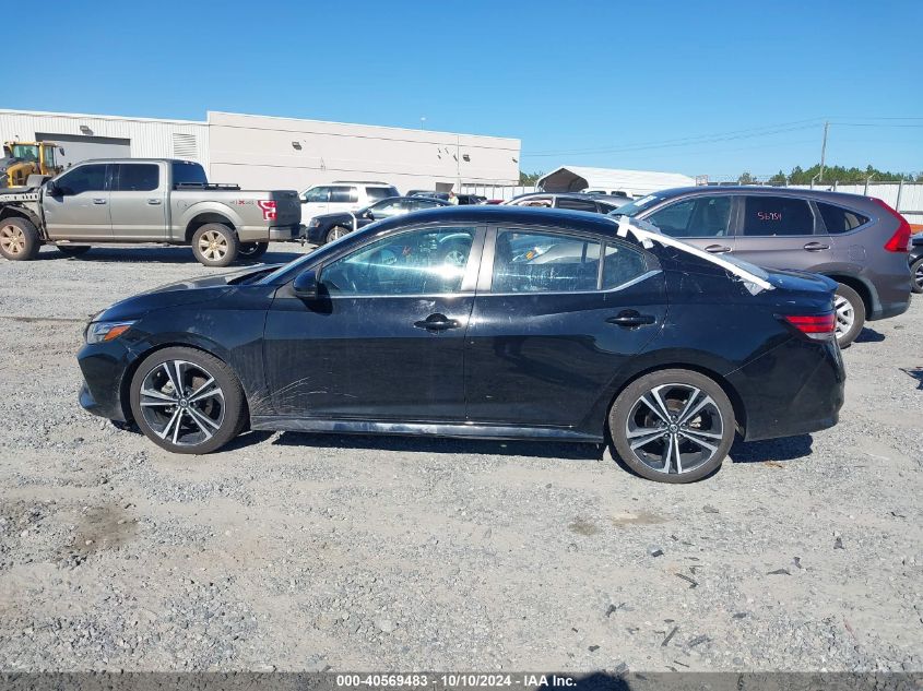 2021 Nissan Sentra Sr Xtronic Cvt VIN: 3N1AB8DV4MY331763 Lot: 40569483