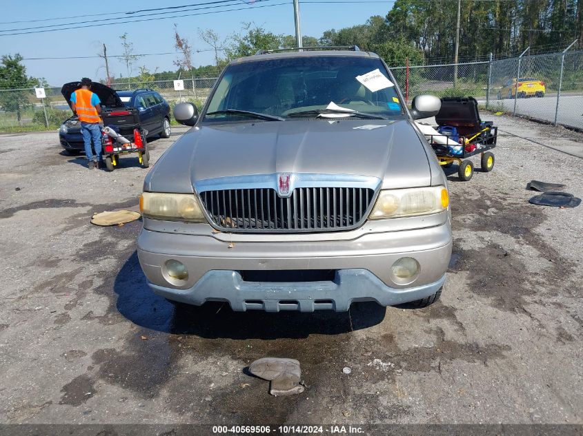 2000 Lincoln Navigator VIN: 5LMEU27A7YLJ20322 Lot: 40569506